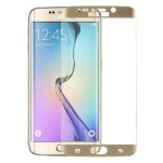 대한 samsung s 6 edge colorful 풀 커버 강화 유리 필름 화면 보호기 samsung galaxy s6 edge g9250 color 골드 블랙 | Samsung... 
