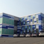 강원대 나래관. 봄.