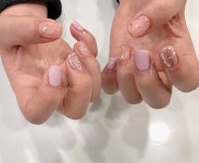 #시스루네일#nails#nailart#유유네일 | 네일