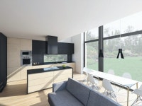 Gotowy projekt domu piętrowego W-27 - NANOstudio® | 건축