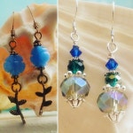 Pin by 은옥 이 on 귀걸이 | Jewelry design, Beaded earrings, Wire jewelry making