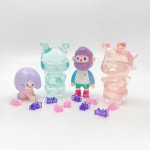 _ Clear Clear #Larvo#rico#왓더파머#arttoy | Art toy