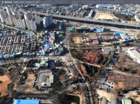 회기로 항공사진