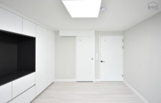 [시흥 문영센스빌 22평 아파트] 오래되고 작은 평수 아파트의 드라마틱 한 변신!! 웨인스코팅과 헤링본 마루의 조합으로 넓고 고급스러운... 