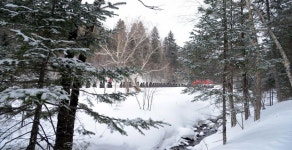 끝없이 이어지는 백두산밀영고향집에로의 답사행군(이미지 포함)