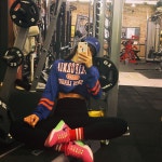 열심히하면되겠지 옹동이 등운동 한날 #불량회원 #이랬다저랬다 운동화끈은 왜맨날 풀리지 😂 #장미니운동 깨달음의 시간 #점심 🍌패스 사무실로... 