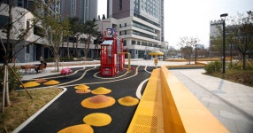 Suchang Park, Daegu, Korea, 스튜디오일공일/STUDIO101 | Landscape design, Playground, Landscape
