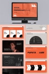엔터테인먼트 템플릿•오렌지•엔터테인먼트•비비드•트렌드•Entertainment template•Orange•Entertainment•Vivid•Trend... 