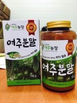 청정지역 철원의 맑은 물과 공기로 키워낸 #신가네여주농장 의 여주로 만든 여주분말 입니다  순수 여주를 건조시켜 분을 낸거라  생과의 효능이... 
