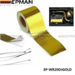EPMAN 2 x 5 메터 디자인 엔지니어링 반영 골드 성능 열 보호 테이프/장벽 EP-WR20DJGOLD | Toyota corolla, Car accessories, Gold