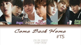 BTS (방탄소년단) - Come Back Home Legendado PT-BR (Color Coded HAN|PT|ROM) Ly... | Color coding, Bts