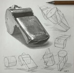 Pin by 입시미술_학T on 드로잉 in 2022 | Line art drawings, Object drawing, Technical drawing