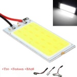 승진 T10 COB 36 SMD LED 라이트 패널 자동차 자동 인테리어 독서지도 주차 전구 램프 BA9S 꽃줄 돔 3 어댑터 DC12V | Interior... 