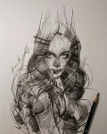 Pin by Sunkilmoon on 영감 in 2020 (With images) | Portrait drawing, Charcoal sketch