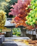 A&d: Watercolor Landscape에 있는 Nia N님의 핀 | 수채화 강좌, 수채화 아트, 수채화