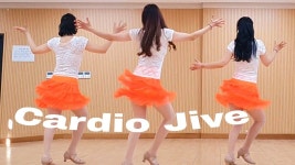 Cardio Jive Line Dance 💕운동량많은 쉬운중급 - 2023