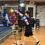 #직장여성 @9otin9 #복싱#더블앤드백소연아 제법 치는데~^^스피드볼 과 함께 열심 연