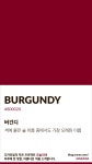 Color of today: Burgundy디자인빛의 작은 프로젝트 오늘의색은 하루에 한 빛깔, 아름다운 색과 재미있는... | 버건디, 색 이름, 색상에... 