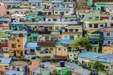 Busan Gamcheon (감천동) | 비 사진, 도시