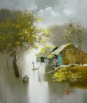 Đặng Can(Dang Can)... | Kai Fine Art(이미지 포함) | 수채화 아트, 유화, 수채화