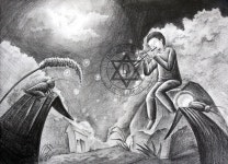 기초소양평가 소묘 - 2020 | 수채화, 소년