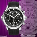 Read more Watches Aquatimer Chronograph Reference 3768 http://www.watchdetails.com/2015/01/watches-aquatimer-chronograph... 