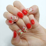 Korean Nail Style #체리네일 #Cherry #Nail(Akiwarinda) | Манікюр