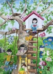 나무에서 놀아요 | 3학년 미술