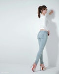 「청」おしゃれまとめの人気アイデア｜Pinterest｜Pinner | デニム ファッション, ファッション, スキニージーンズ