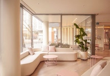 포미즈 여성병원 인테리어 | 대기실 디자인, 인테리어, 의료 디자인