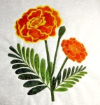 Marigold Block | 꽃그림, 그리기