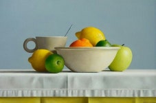 Janet Rickus.~ | 정물 사진, 유화