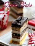 Ganache Four layers instead of six. Several recipes are adapted and ingredients added to cre… | 오페라 케이크, 케이크, 케익