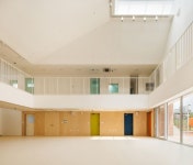 *집속의 집 항동 유치원-[ Janghwan Cheon + Studio I ] Hangdong Kindergarten | 집, 디자인, 색