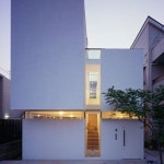 이색적 디자인의 일본 화이트 협소주택 | Minimalist architecture, Architecture, Interior architecture design