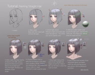 ART In G 자료 봇 on Twitter: 머리카락 채색 튜토리얼 #머리 #머리카락 #헤어 #채색 #튜토리얼 #자료 #아트인지 #Hair... 
