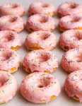 Lemon Raspberry Donuts - The Sweet and Simple Kitchen | 라즈베리, 도넛