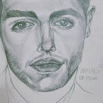 🖤 저 눈이 증말...아름답쥐... . . . #drawing #draw #dessin #artwork #artworks #academic_artworks #sketch #art #doodle #イラ... 