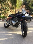 A Suzuki GS 450 Cafe racer #gs450cafe | Cafe racer, Cafe, Racer