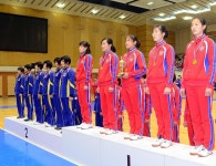조선체육사(JS SPORTS) | Pin by 조선의 오늘 dprktoday on 체육강국을 향하여! Towards a sports powerhouse! | Academic dress, Fashion, Dresses