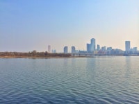 한강, 합정역 인근 2014.3.16