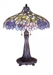 Meyda Tiffany 30452 26H Wisteria Table Lamp #MeydaTiffanyLighting #Tiffany | 유리 공예, 스테인드글라스, 예술사진