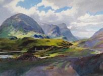 Old Track, Glen Coe | 수채화
