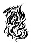 Fire dragon by bobby79.deviantart.com on @deviantART | 문신 디자인, 용, 문신