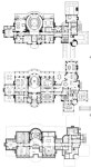 27,000 square foot Le Grand Reve mansion. Floor plan for all 3 levels. Address: 68 Locust Rd, Winnetka IL. By Richard Landry... 