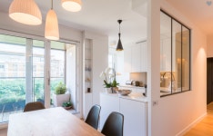 Épinglé par 김정은 sur 다이닝루ㅁ | Cuisine americaine, Cuisine semi ouverte, Cuisine verriere