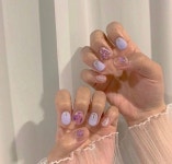 • Nail Design 자개 네일 ✨영롱함보소~! 2019 : 네이버 블로그 | 옴브레 네일, 네일아트, 네일 아이디어
