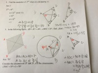 녹원학원 수학과학영재교육 011-549-5206 : 둔각 삼각형 의 외심 과 외접원 KJMO 한국주니어수학올림피아드 대비 문제 | Ads, Abs, Journal