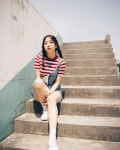 #컨셉촬영#촬영#브라보제이#용마랜드 | 포즈 참조, 야외, 얼짱