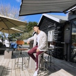 산체스님: “햇빛 진짜 쨍쨍해ㅋ 아! 그리고 이번주 세빛섬공연 때 신곡들도 한번 🎤 Perfect weather in Auckland today yall 🍇”